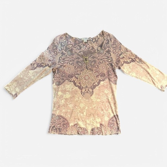 xcit usa Tops - Y2K Boho Top - Xcit USA - Vintage Vibes